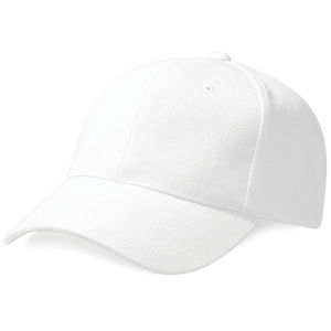 Casquette publicitaire classique 6 panneaux | Liggo Blanc 1