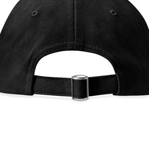 Casquette publicitaire classique 6 panneaux | Liggo Noir 2