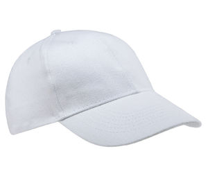 Casquette publicitaire classique 6 panneaux | Loona Blanc