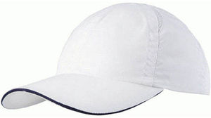 Casquette publicitaire classique 6 panneaux | Mabiwi Blanc