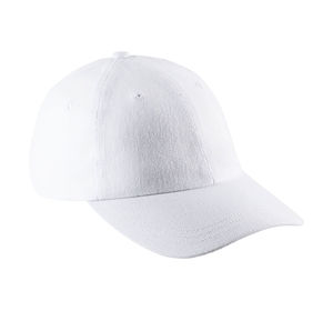 Casquette publicitaire classique 6 panneaux | Pupu Blanc