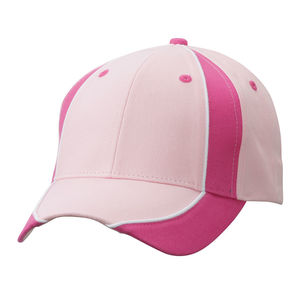 Casquette publicitaire classique 6 panneaux | Qusse Rose clair Rose