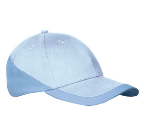 Casquette publicitaire classique 6 panneaux | Racing Bleu ciel Jean