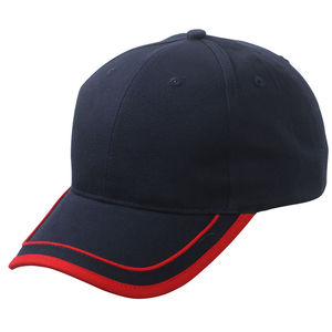 Casquette publicitaire classique 6 panneaux | Sulu Marine Rouge