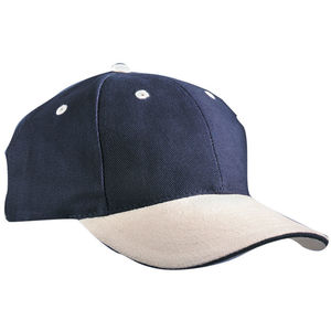 Casquette publicitaire classique 6 panneaux | Xyce Marine Beige