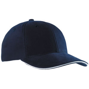 Casquette publicitaire classique 6 panneaux | Xyce Marine Blanc