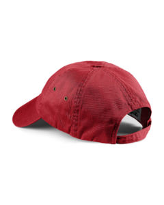 Casquette publicitaire classique 6 panneaux | Yooze Rouge 2