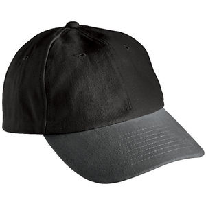 Casquette publicitaire classique 6 panneaux | Zeggy Noir Anthracite