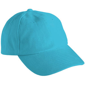 Casquette publicitaire classique 6 panneaux | Zeggy Turquoise