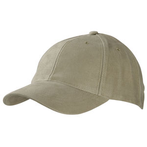 Casquette publicitaire classique 6 panneaux | Zema Beige