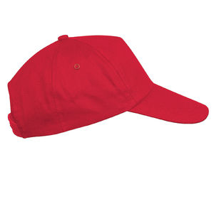 Casquette publicitaire classique 7 panneaux | First Rouge