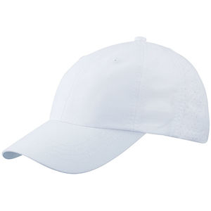 Casquette publicitaire classique 8 panneaux | Pamy Blanc