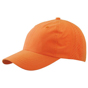 Casquette publicitaire classique 8 panneaux | Pamy Orange