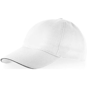 Casquette publicitaire classique 5 panneaux | Blackburn Blanc