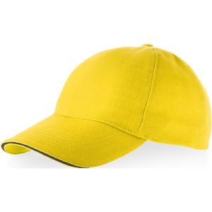 Casquette publicitaire classique 5 panneaux | Blackburn Jaune