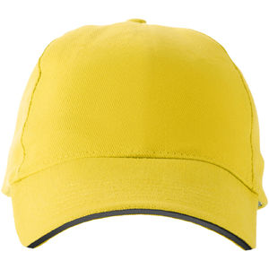 Casquette publicitaire classique 5 panneaux | Blackburn Jaune 2