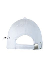 Casquette publicitaire classique 6 panneaux | Buffalo Blanc 2