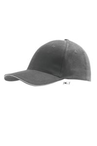 Casquette publicitaire classique 6 panneaux | Buffalo Gris foncé Gris