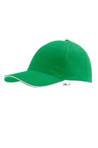 Casquette publicitaire classique 6 panneaux | Buffalo Vert Prairie Blanc