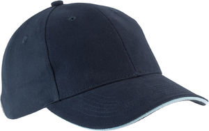 Casquette publicitaire classique 6 panneaux | Orlando Marine Bleu ciel