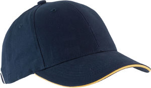 Casquette publicitaire classique 6 panneaux | Orlando Marine Jaune