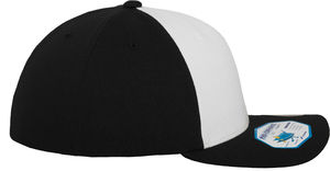 Casquette publicitaire classique 6 panneaux | Performance Noir Blanc 2