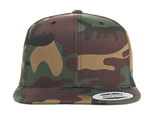 Casquette publicitaire plate 6 panneaux | Horage Camouflage 4