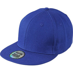 Casquette publicitaire plate 6 panneaux | Tetty Bleu royal Bleu royal 1