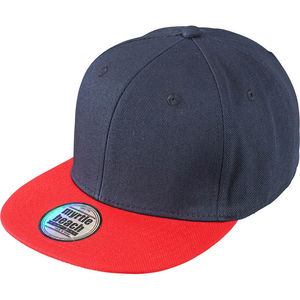 Casquette publicitaire plate 6 panneaux | Tetty Marine Rouge 1