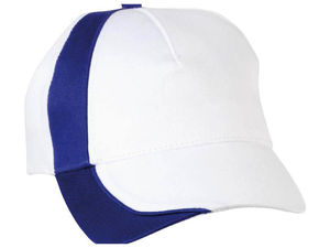 casquettes publicitaire Blanc Bleu