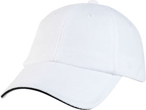 casquettes publicitaire de qualité Blanc Noir