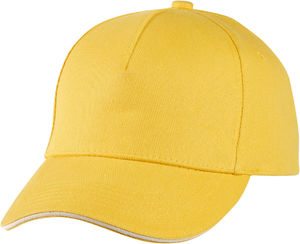 casquettes publicitaires luxe Jaune