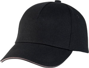 casquettes publicitaires luxe Noir