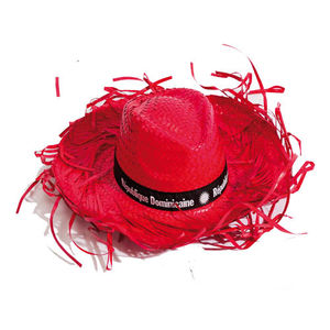 Chapeau filagarchado publicitaire Rouge