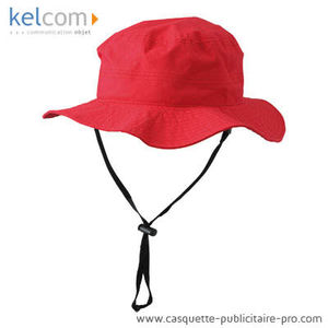 Chapeau Imperméable pub Rouge