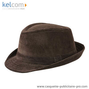 Chapeau logo personnalisable Marron