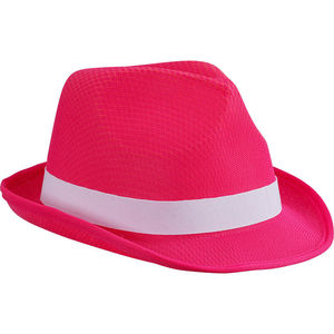 Chapeau personnalisé Panama  | Sully Magenta 2