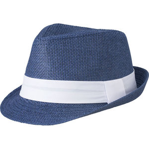 Chapeau publicitaire Panama  | Kicy Marine Blanc