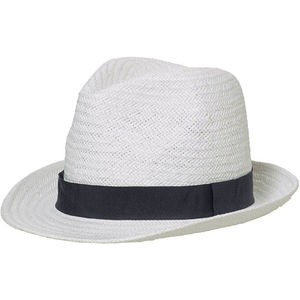 Chapeau publicitaire Panama  | Pytoo Blanc Noir