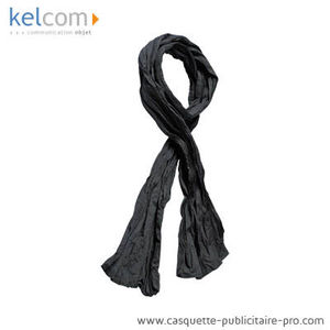 Foulard été publicitaire Noir