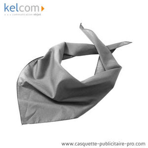 Foulard triangle multifonction Gris clair