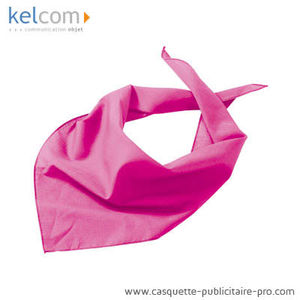 Foulard triangle multifonction Pink