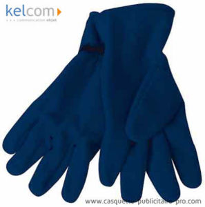 Gants polaires personnalisable Marine