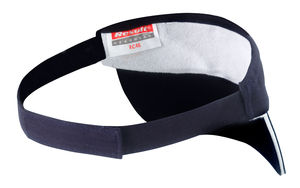 Visière publicitaire | Sport Visor Marine Blanc 3